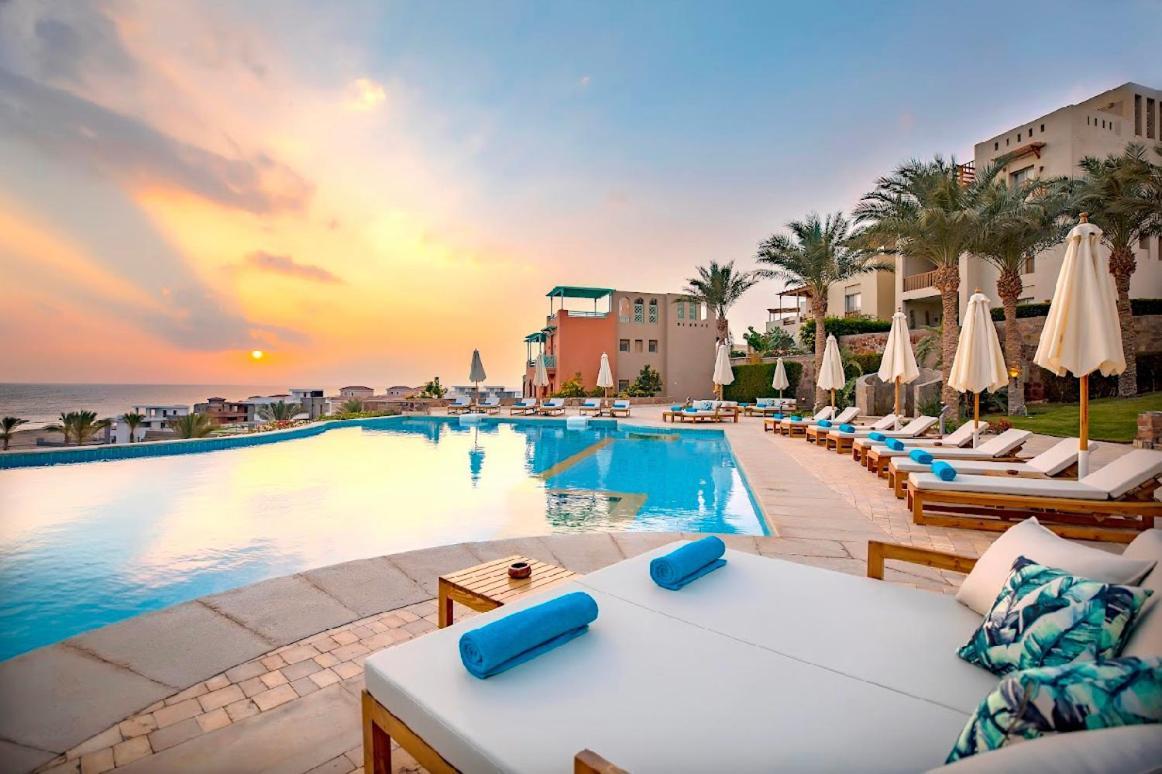 Elegant & Cozy Sea View Studio - Azzurra Хургада Экстерьер фото
